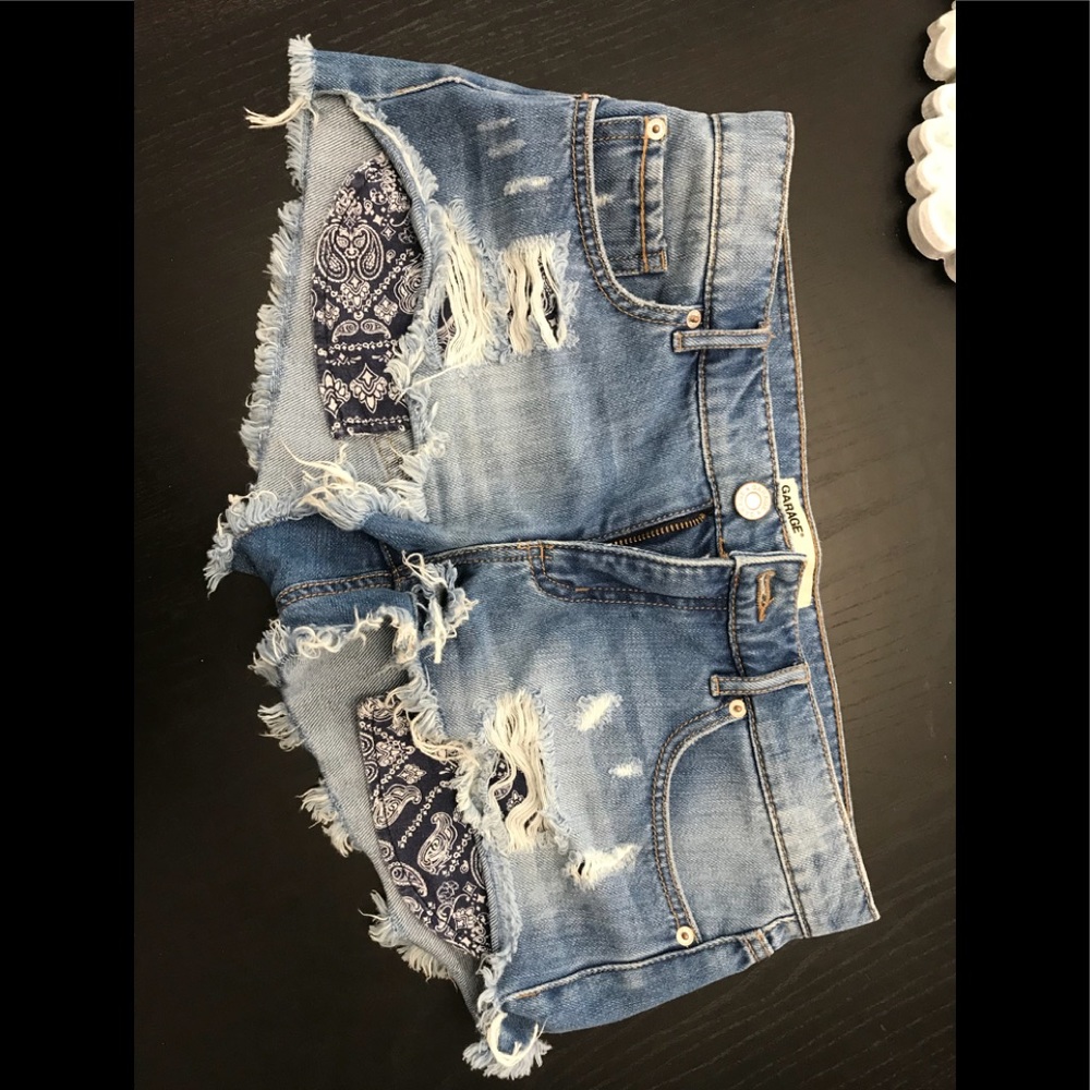 Jean Shorts by Garage